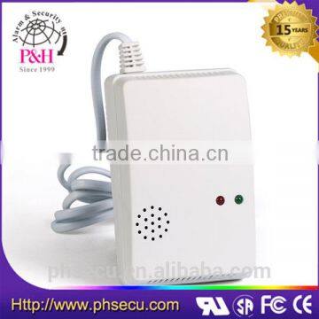 auto reset LPG/gas detector with sound & flash