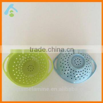 Manufacture Hot Sale Melamine Vegetable Wash Basket in Assorted Color photo-5