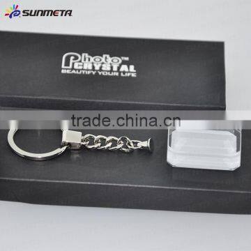 New Product China Manufacturer Sublimation Products Blank Crystal Key Chain photo-5