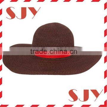 Women Wide Brim foldable cheap summer beach hats