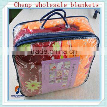 floral printed satin fabric  china flannel bedding set