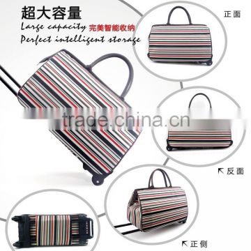 2015 fashion wheeled travel bag, trolley travel bag