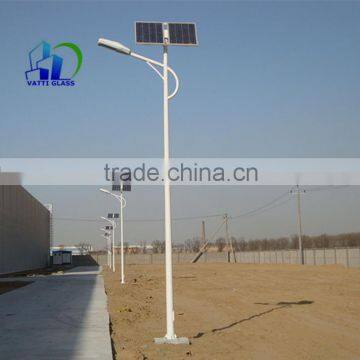 anti reflective coating solar glass for street lamp