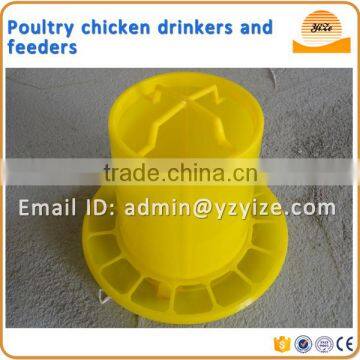 2-15kg plastic barrel chicken waterer feeders with best price