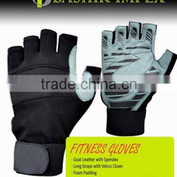 LEATHER FITNESS GLOVES, WORKOUT GLOVES