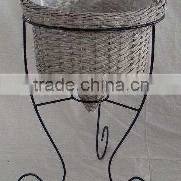 willow basket for garden or plant