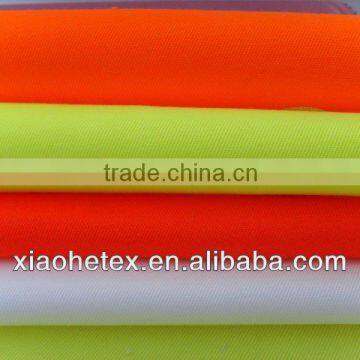 high quality waterproof high visibility fabric polyester cotton fabricsupplier EN471 workwear(ART NO TPC250)