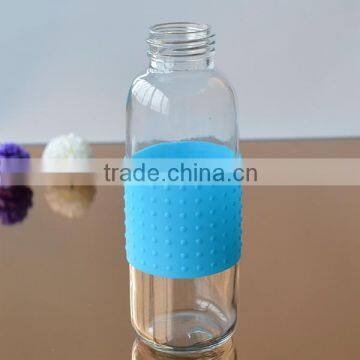Hot Selling Glass Bottle With Silicon Sleeve for Anti-skid From Bengbu Cattelan Glassware Factory photo-5