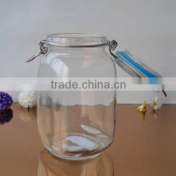 Storage Glass Jar Seal Pot With1500ml photo-3