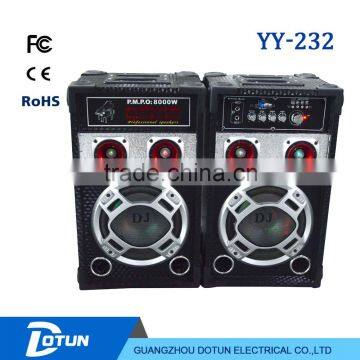 6 inch dotun 2.0 channel multimedia speaker YY-232