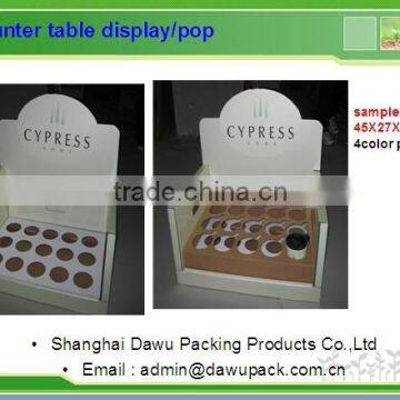 paper tray display shelf,corrugated cardboard pallet display shelf, tray display shelf