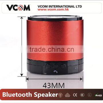 High Quality red mini blue tooth Speaker for Phone