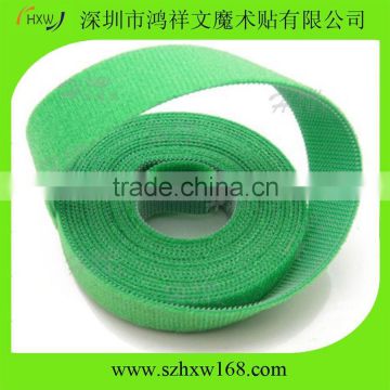 45' x 1/2" Green Lightweight Reusable Super strong hook loop plant ties