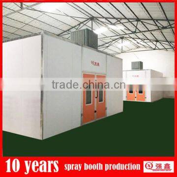 customized water curtain spray booth for furniture factory