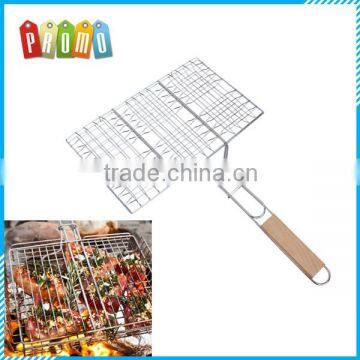 Wholesale folder grilled fish clip, barbecue fish baked food clip