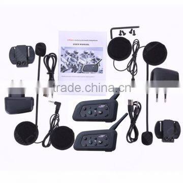 SZwinzon V6 1200M Helmet Bluetooth Heads Intercom/Interphone Headset for Motorcycle/Bicycle Connects Upto 6 Riders photo-4