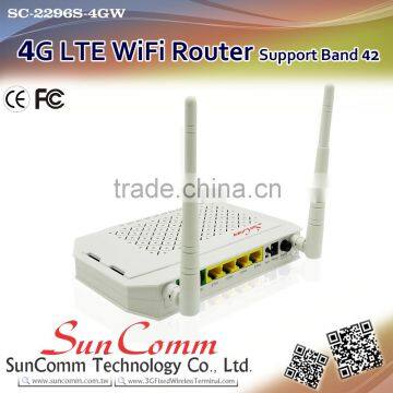 SC-2296S-4GW Easier and Faster 4G LTE WIFI Router With 4G SIM Card Band 42 photo-4