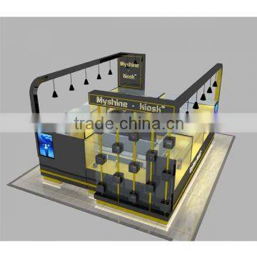 Customized MDF material cosmetic eyeshadow display
