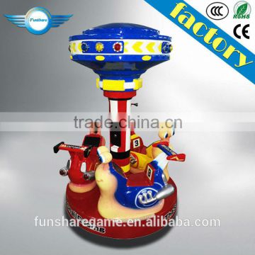 Funshare popular children amusement park small rides mini kids carousel ride for sale