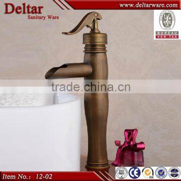 classic design beautiful antique mixer taps, antique brass bathroom mixer taps
