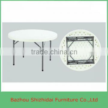 round Folding Table For 4 People Use,Blew Molding Round Table SD-R115