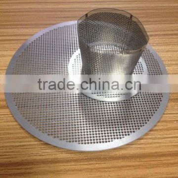 Etching Metal Disk Coffee Filter for Aeropress coffee maker