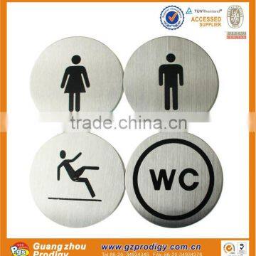 adhesive warning signs, stainless steel sign board