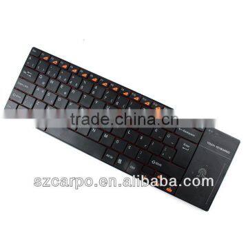 High quality Turkish wireless touch keyboard for pc H109