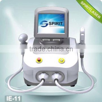 Powerful 10.4 Inch 2 in 1 IPL ND YAG Laser CPC Connector IPL Equipment For Oxter Hair Removal Movable Screen