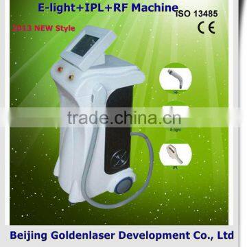 www.golden-laser.org/2013 New style E-light+IPL+RF machine fast slimming capsule