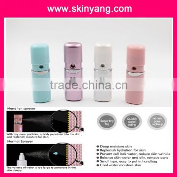 Shenzhen high-quality nano handy mist ,portable electronic spray keep face moisture with CE and ROSH