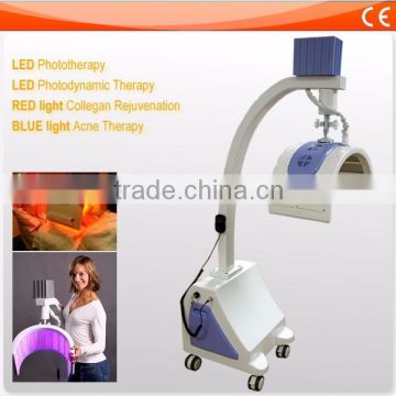 3 colors led light therapy equipment