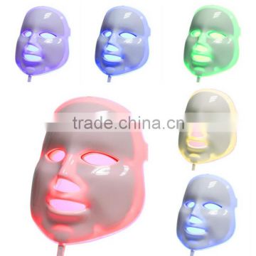 Factory price!!! led skin treatment machines 7 colors facial mask LED Facial Mask