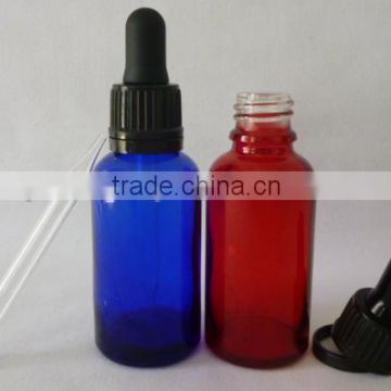 dropper glass e liquid bottel 20ml 30ml 50ml 60ml amber boston glass olive oil with spill proof cap