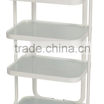 Beauty Salon trolley hair salon trolley with white color iron