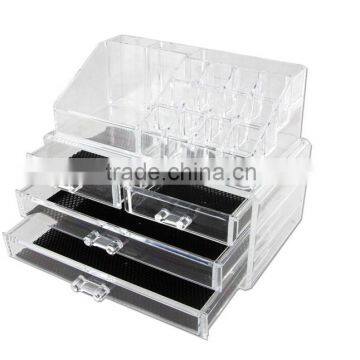 Wholesale acrylic makeup storage containers new items 2015