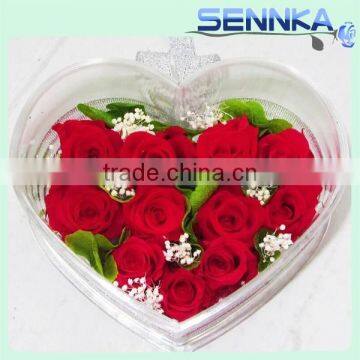 Hand made beautiful latest preserved red rose flowers