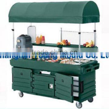 rotomolding food booth mould making rotomolding drink booth mould manufacturing plastic outdoor booth moulds making