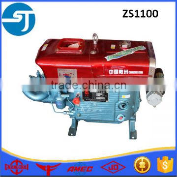 15hp electric engine water cooled ZS1100 Changchai tractor engine