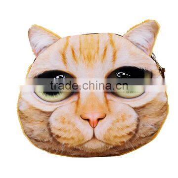 Fantastica lindo realista 3d del gato bolsa de la cara (BNE8025)