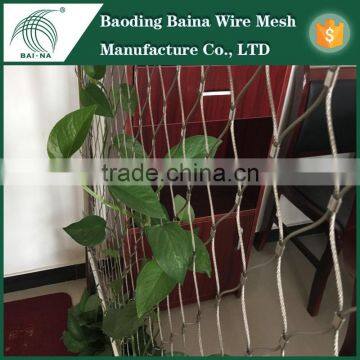 Customized Cheap Security Flower Plant Climbing Net Artificial Green Wall Mesh