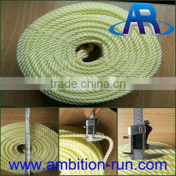 12mm 3 strand PE / polyethylene rope