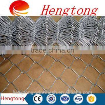 high quality galvanized chain link fencing/used chain link fence for sale/security fence