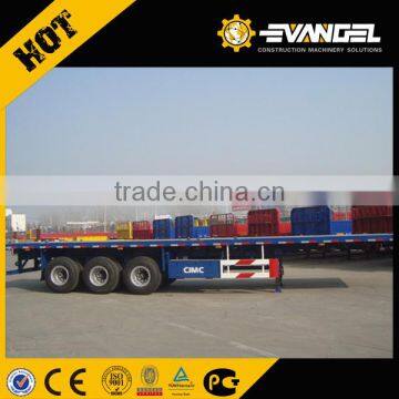 Heavy Duty Truck 70 Ton Low Flatbed Semi Trailer Low Bed Truck Trailer Trucks And Trailers photo-4