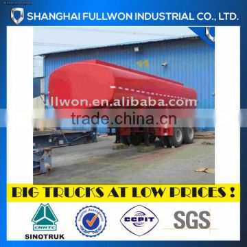 2 AXLE WATER TANK SEMI TRAILER