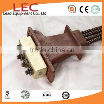 LEC Prestressing Concrete Construction Post Tension Steel Tension Flat Anchor photo-3