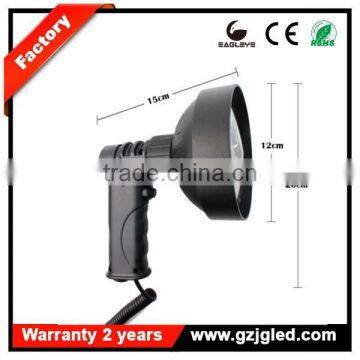 Easy Carrying 3000 Lumens LED Handheld Vehicle Hunting Spot Torch Camping Work Fishing Light 12V photo-6