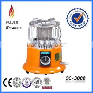 Fujix & Kerona brand high quality portable gas heater OC-3000