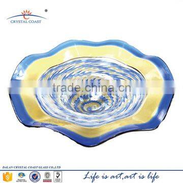 Thanksgiving Christmas day fruit plate Table Decorative glass Platter ideas