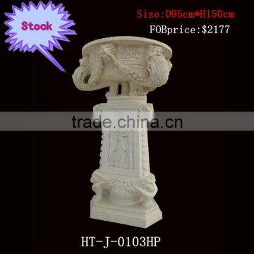 Marble Beautiful Flowerpot For Sale
